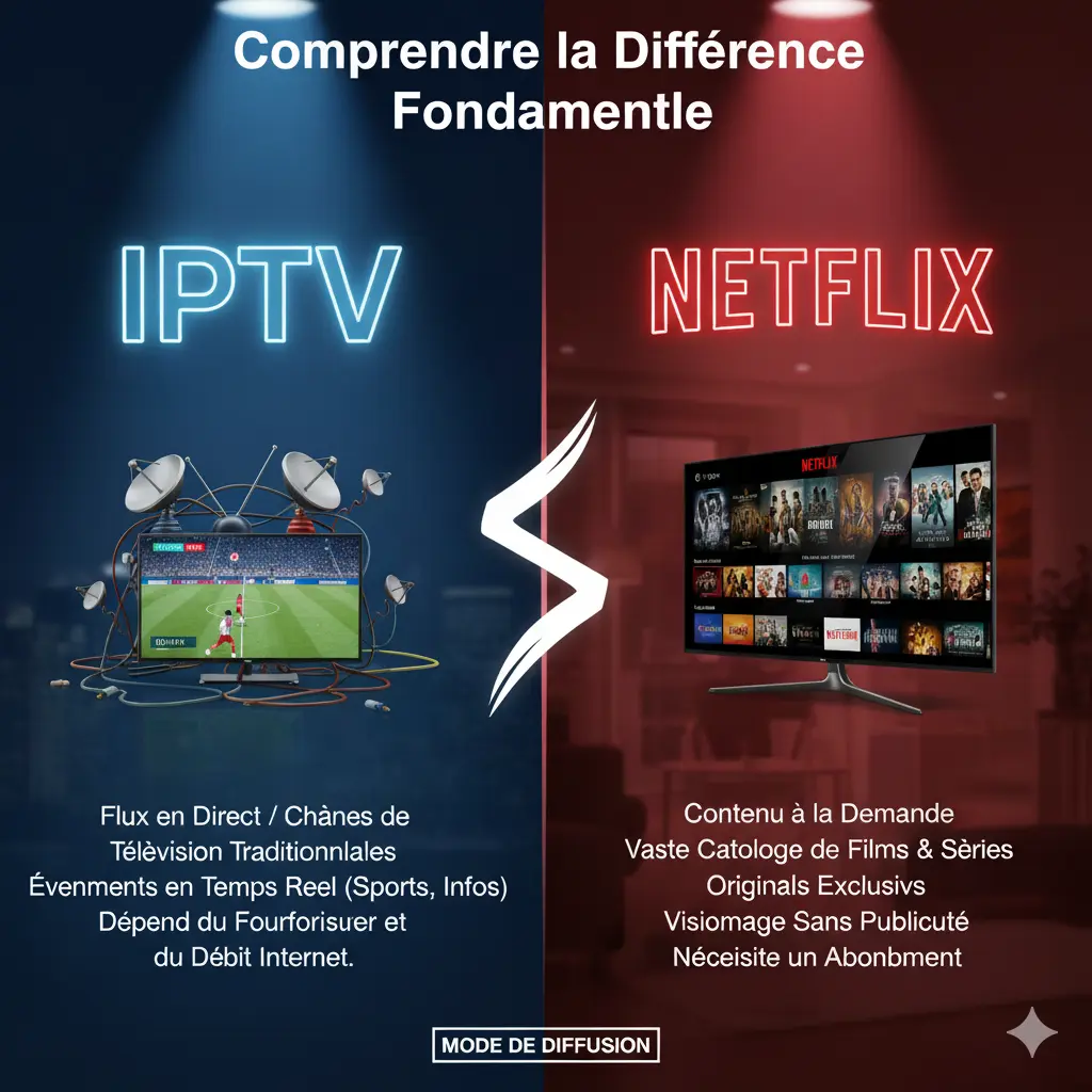 IPTV vs Netflix