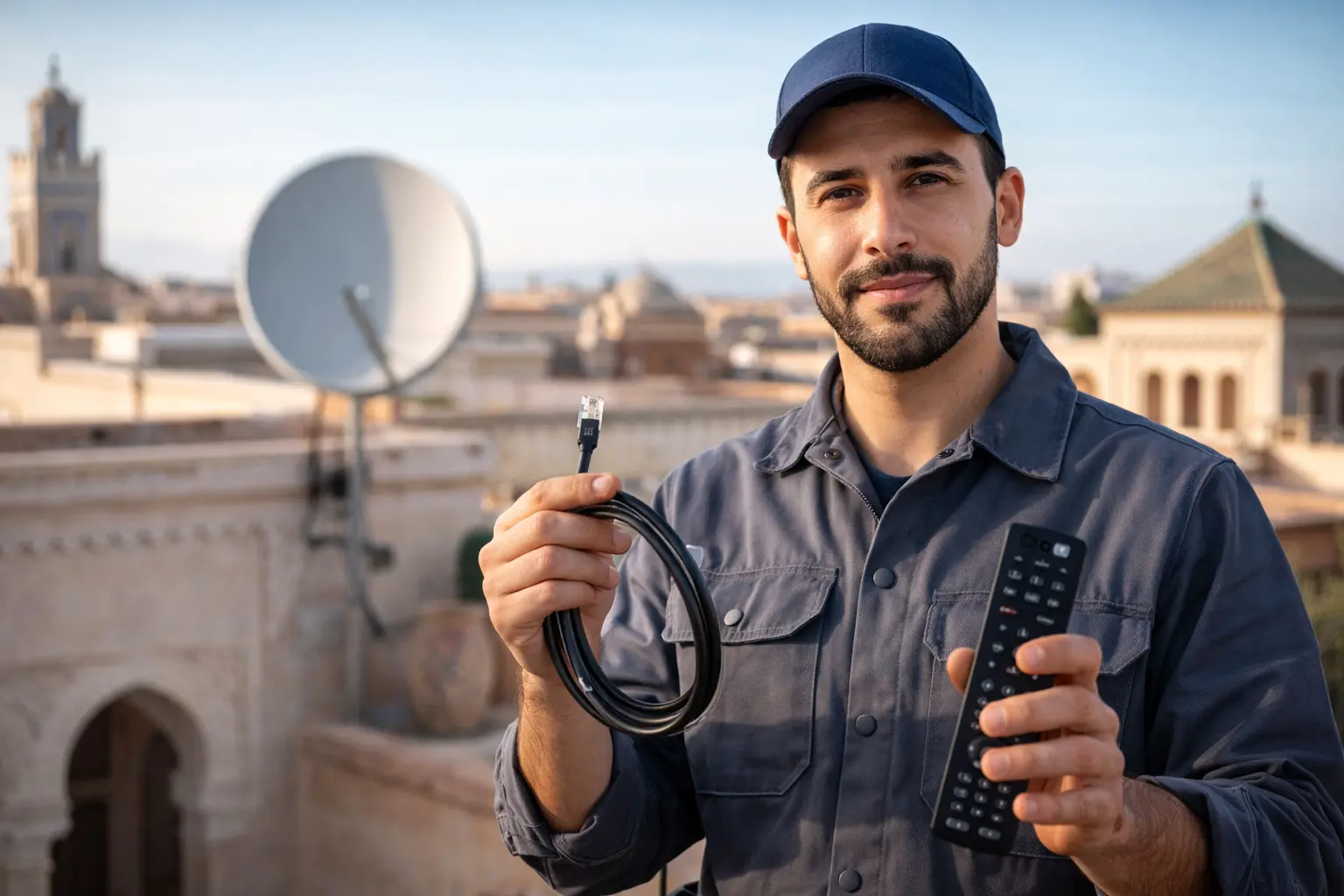 Définition IPTV VS Télévision traditionnelle Internet vs parabole au Maroc
